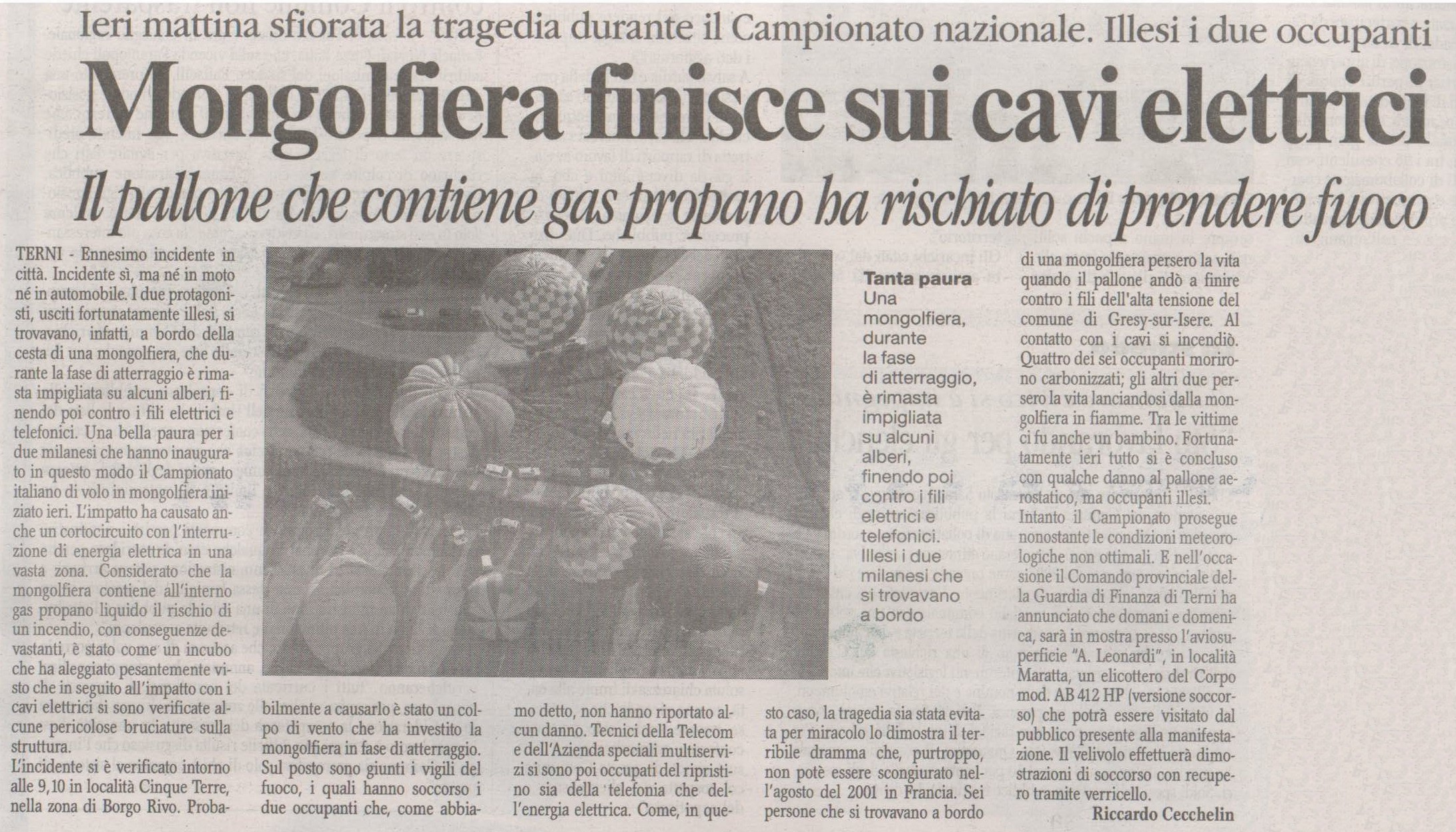 Corriere Dell'Umbria - 07 Settembre 2007
